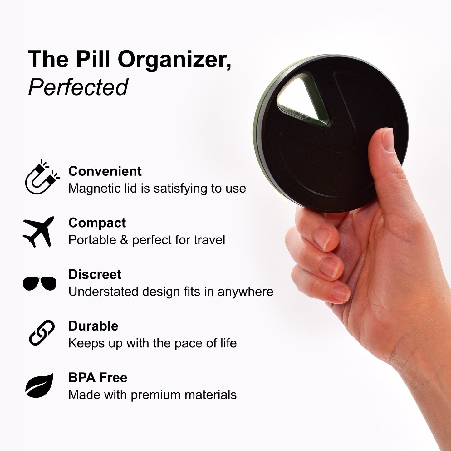 Travel RX Pill Case